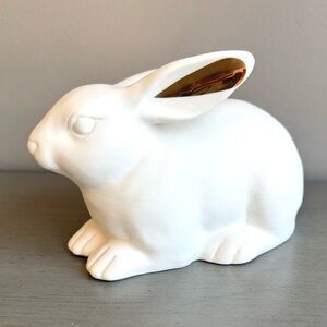 Threshold White Porcelain Rabbit Bunny Figurine Whimsical Easter Holiday Decor